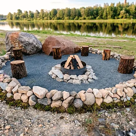 Korter Pulli Country Club - Private Sauna & River View