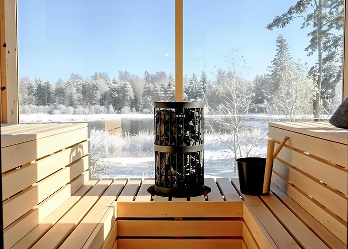 Pulli Country Club - Private Sauna & River View Appartement